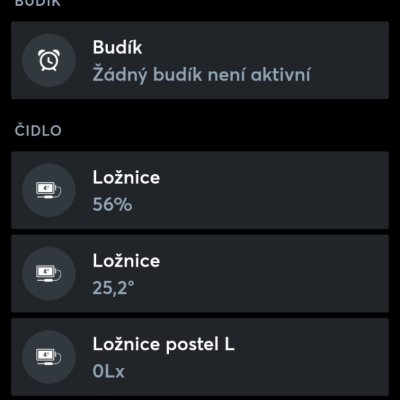 Aplikace Loxone